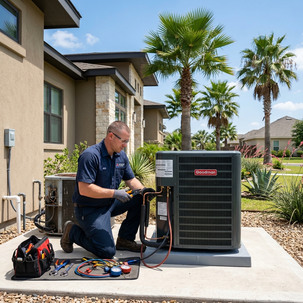 AC replacement cost McAllen TX