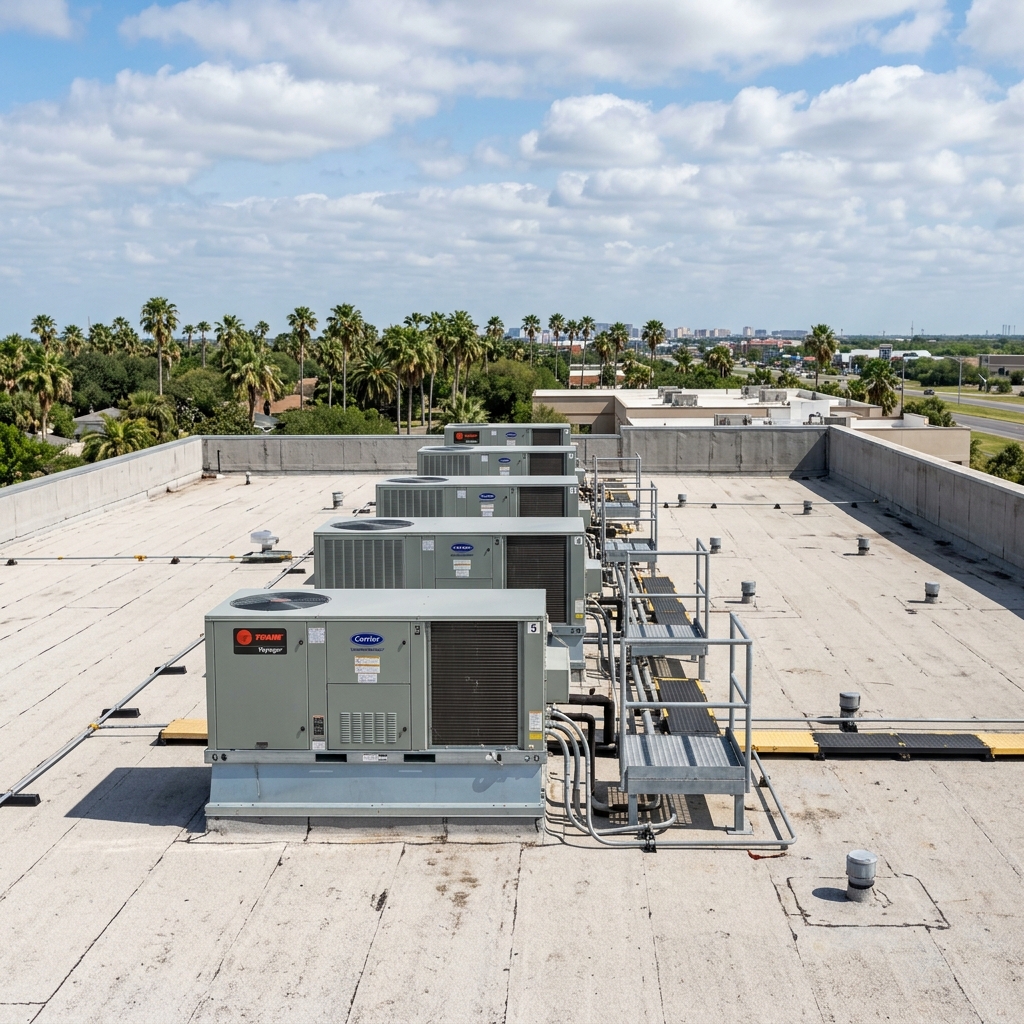 commercial rooftop unit replacement McAllen TX